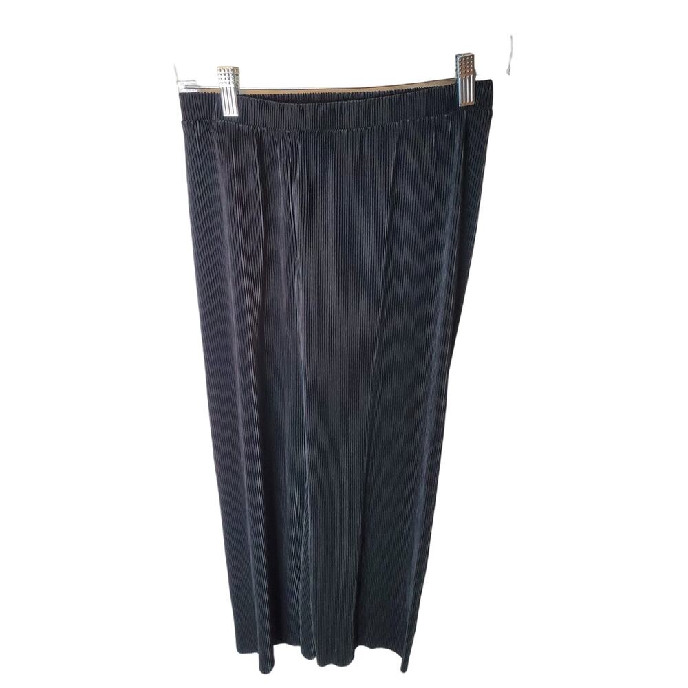 RO & DE Black Ribbed Pull-on Pants, NWOT< XS
